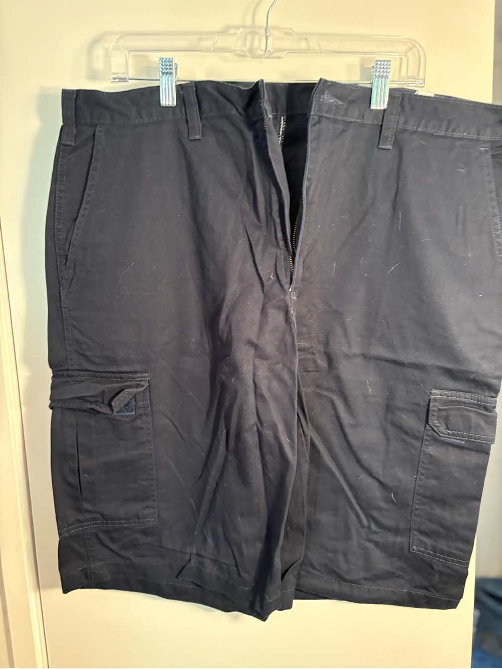 Dickies Navy Black Cargo Shorts